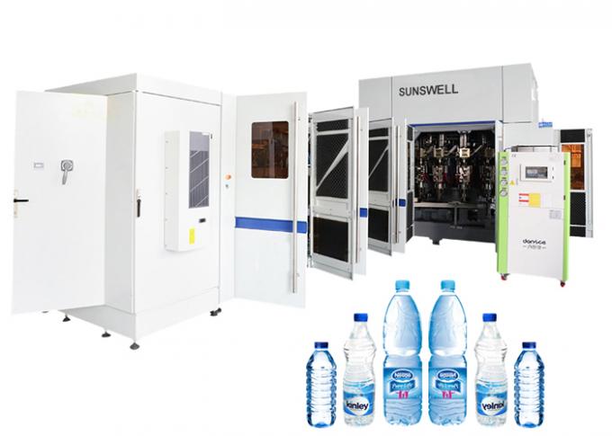 Linha bebendo de enchimento e tampando da água engarrafada ANIMAL DE ESTIMAÇÃO de Sunswell da máquina de Combi do delicado de produção