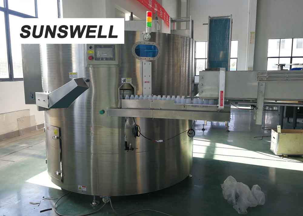 Plastic Thermoforming PE Bottle  Juice Filling Machine With  Good  Aluminum Alloy