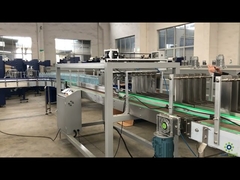 Filling line commissioning