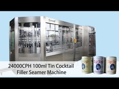 Máquina de enchimento automática da lata de alumínio da bebida fácil de Juice Can Filling Line Machine da operação