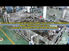 Máquina de enchimento de sumo aspético