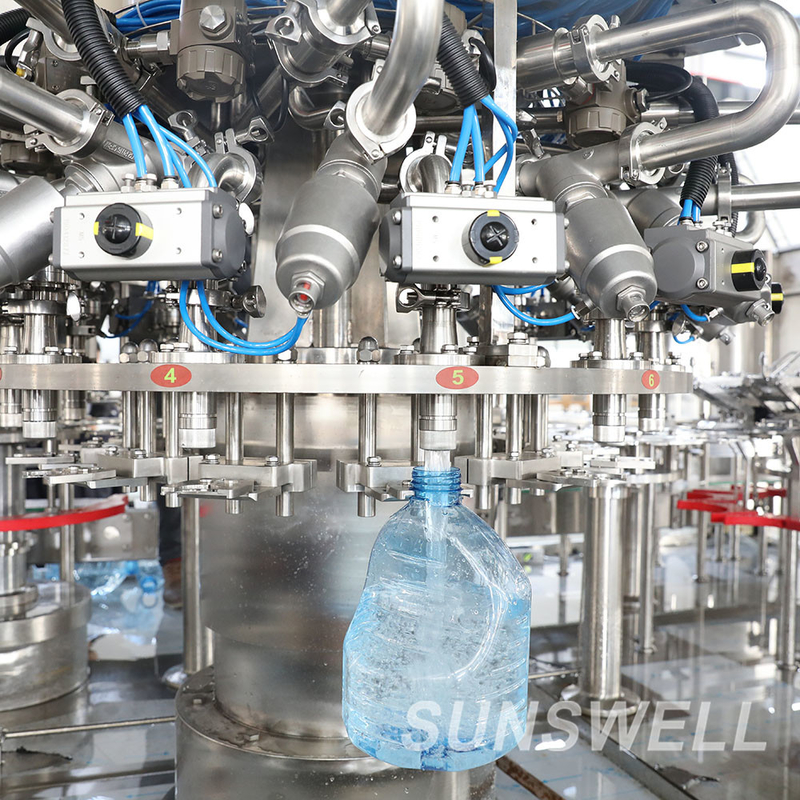 3l-5l water filling line automatic bottle drinking water filling machine