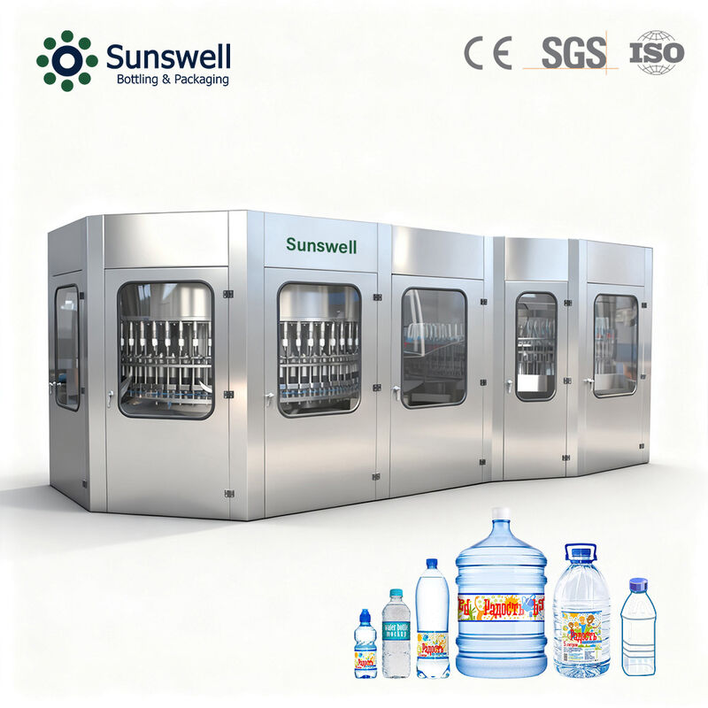 Fully Automated Pure Water Production and Filling Machinery