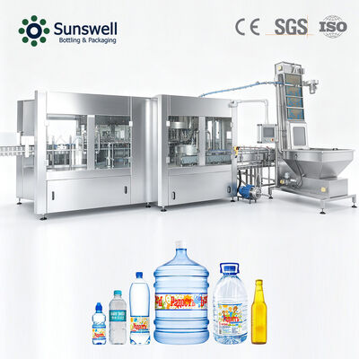 Linha de produção de garrafas de água de 500 ml 24000BPH