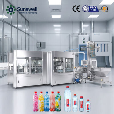 Linha de Envase de Água de Alta Velocidade 24000BPH 500ml